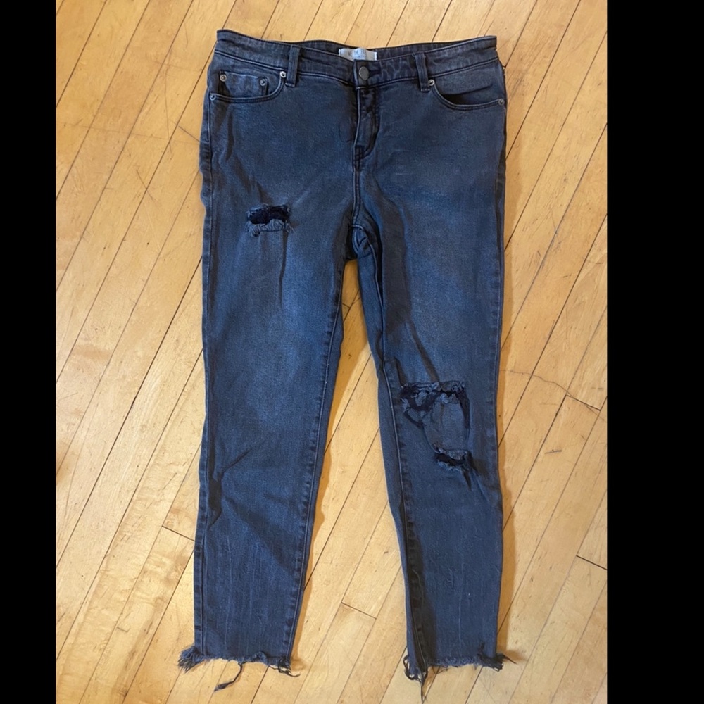 Free People Black Jeans